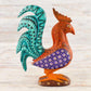 Rooster Alebrije Oaxacan Wood Carving - Alebrije Huichol Mexican Folk art magiamexica.com