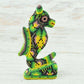 Seahorse Huichol Art - Alebrije Huichol Mexican Folk art magiamexica.com