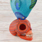 Skull Fish Alebrije Wood Carving - Alebrije Huichol Mexican Folk art magiamexica.com