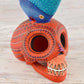 Skull Fish Alebrije Wood Carving - Alebrije Huichol Mexican Folk art magiamexica.com